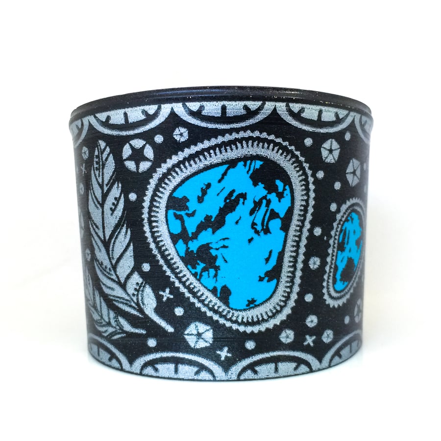 Image of Turquoise and Silver Cuff
