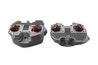 Image 2 of 1966-1977 Harley Davidson Shovelhead Cylinder Head Set