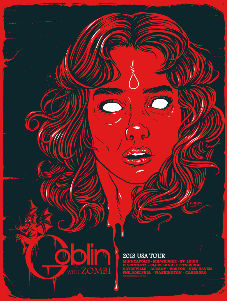 Image of Goblin 2013 Tour poster