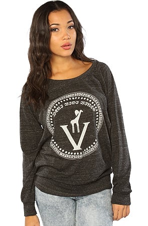 Image of THE OFFICIAL SEAL PULLOVER BLACK