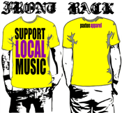Image of "Support Local Music" Shirt