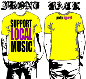 Image of "Support Local Music" Shirt