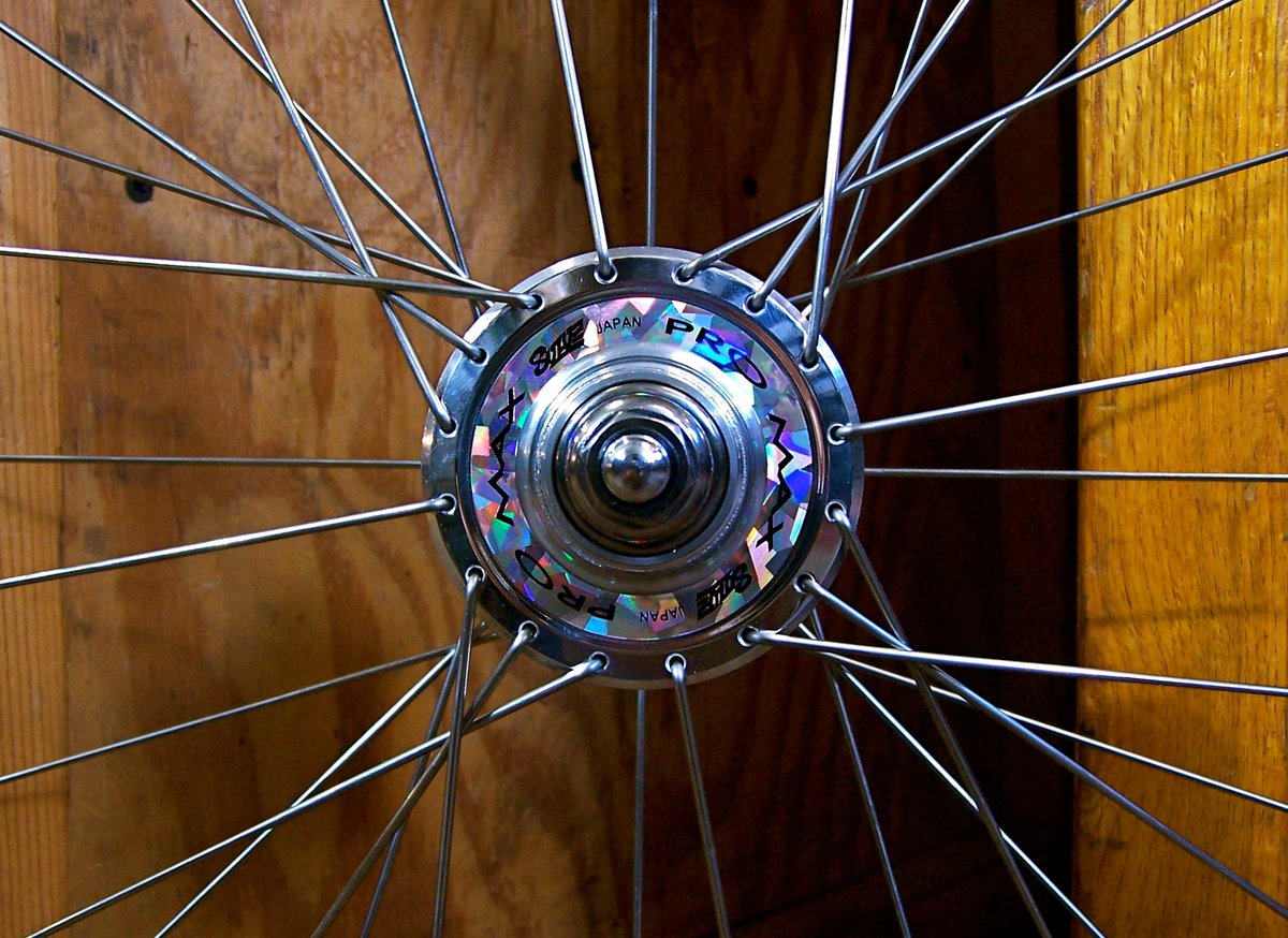 SUZUE PRO MAX 36H ピストホイール　NJS MAVIC 700C NOS Suzue Pro Max 36H Rear High Polish Sealed Hub NJS 120mm Track