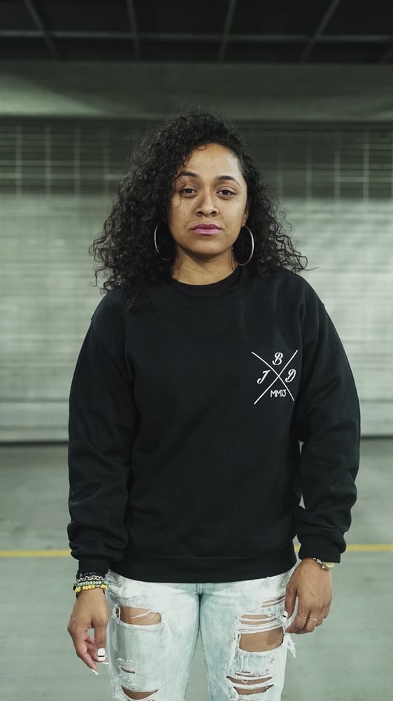 Image of Black JBD Hope Crewneck