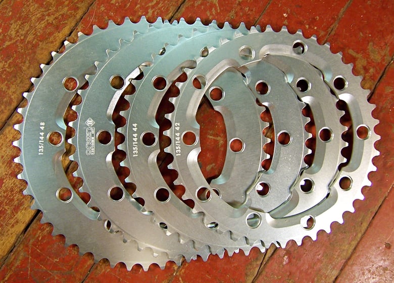 Image of Chainrings, 135/144 b.c.d.- dual bolt circle diameter