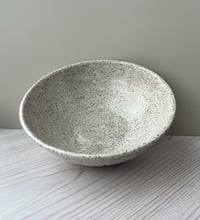 Image 2 of White Speckled Texture Bowl