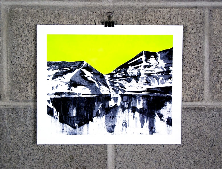 Image of Lime Skies Archival Print