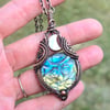 Labradorite Owl