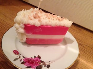 Image of Amaretto Cake Slice