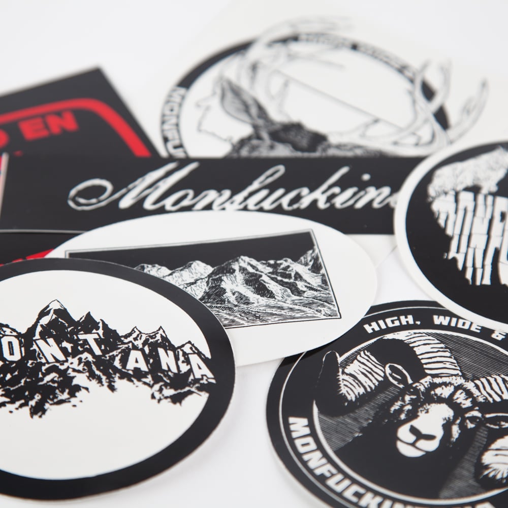 Image of Sticker: Monfuckintana High, Wide and Handsome Strip