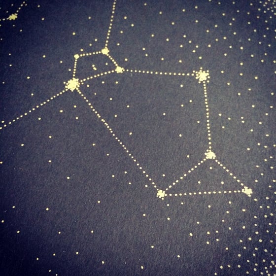 Image of Bespoke Star Constellation Drawing