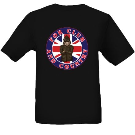 British Flag, For Club & Country T-Shirt.