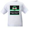 These Colours Don't Run Green & Black Fists Design T-Shirt.