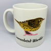 Lanceolated Warbler Mug - UK Birding Pins 