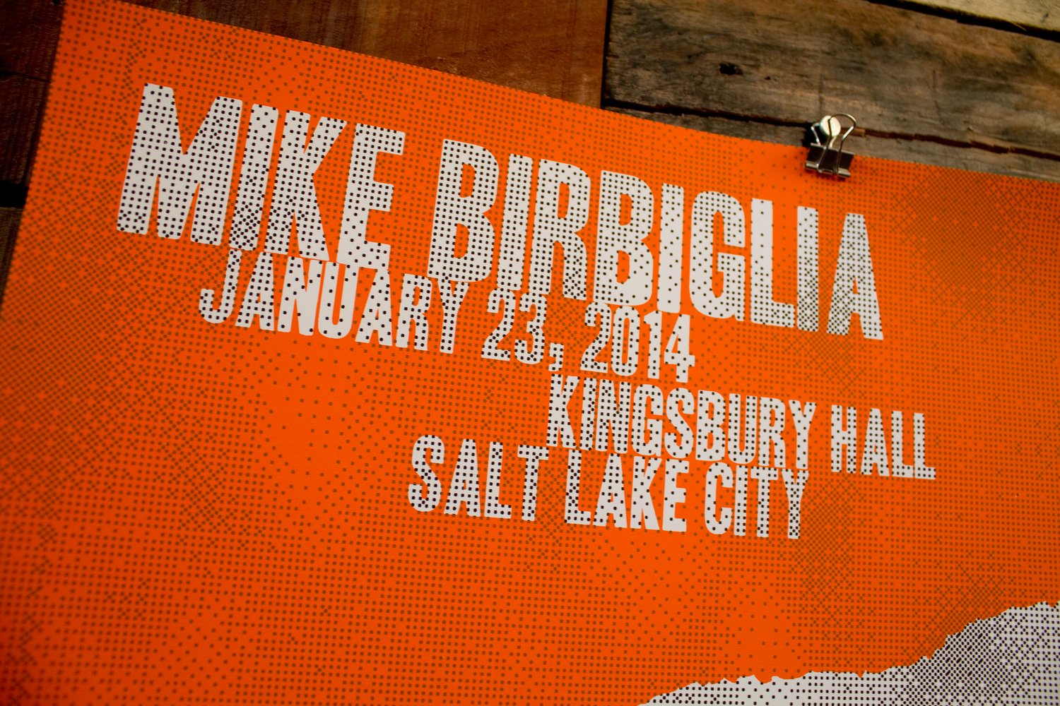 Image of Mike Birbiglia - January 23, 2014 Salt Lake City, UT