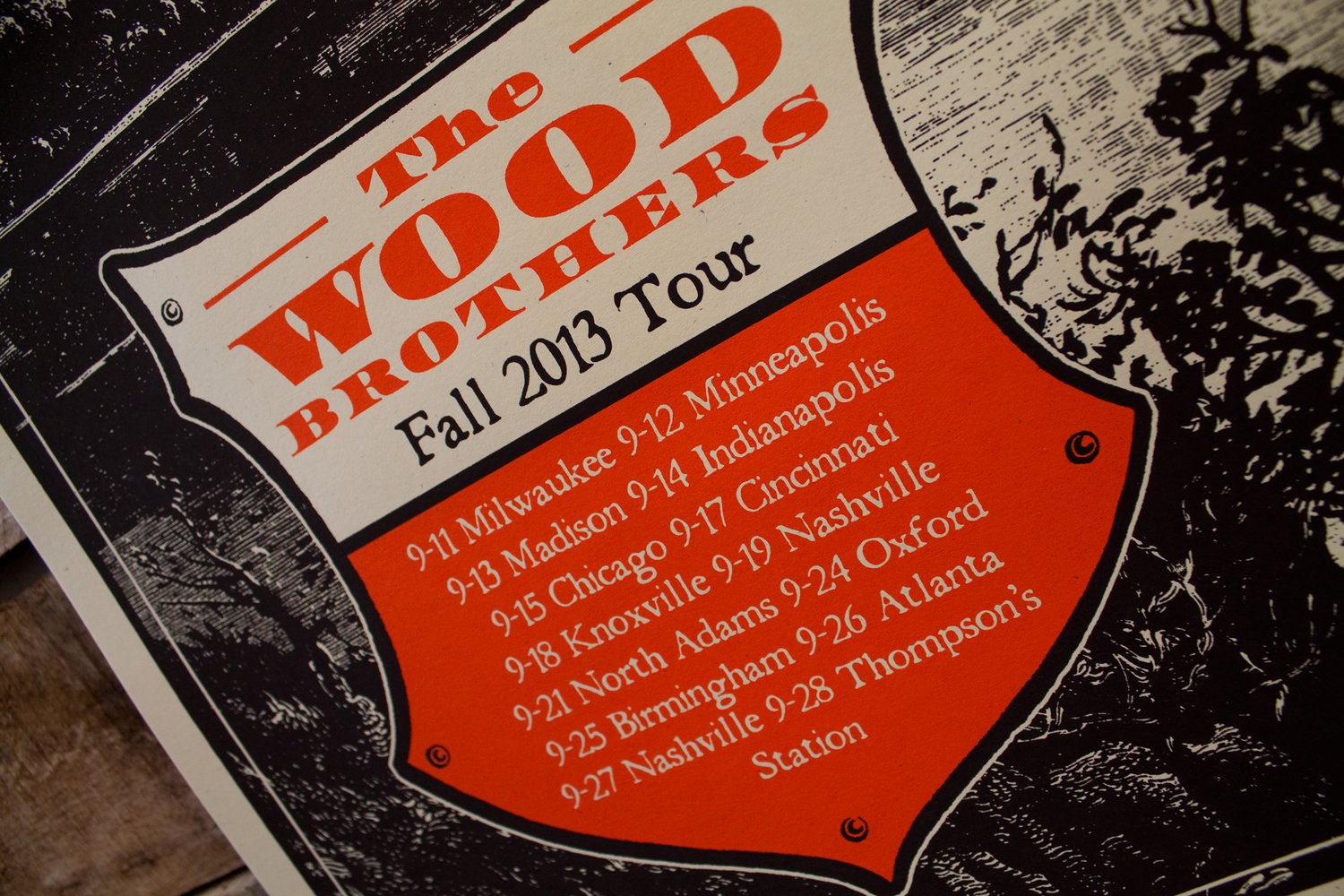 Image of The Wood Brothers - Fall 2013 Tour #1