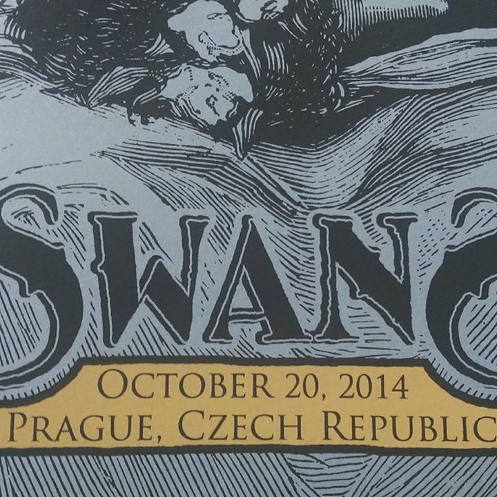 Image of Swans - October 20, 2014 Prague, Czech Republic