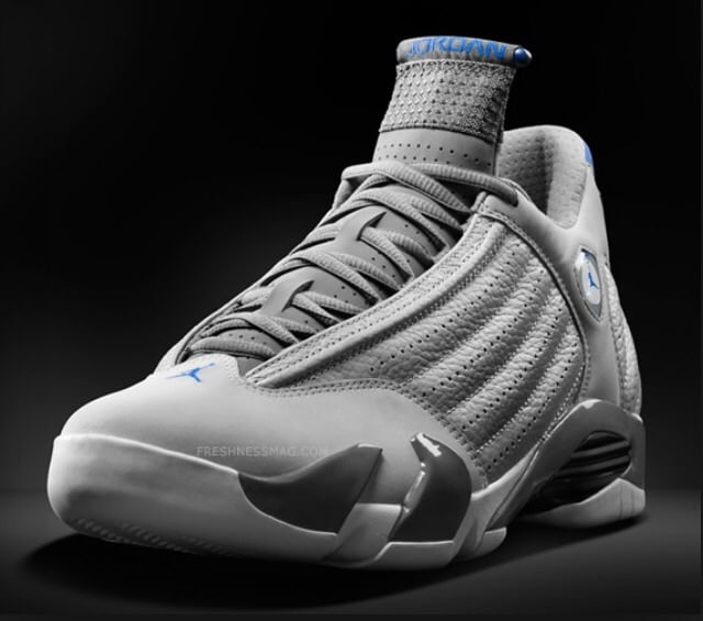 Image of Preowned Air jordan 14 sport blue