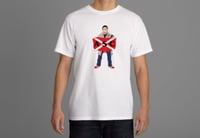 Aberdeen ASC Football Hooligan/Casual With Flag T-Shirt.