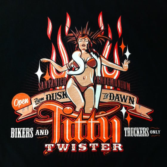 Image of Titty Twister Ladies & Guys T-Shirt
