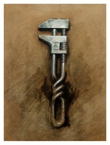 Image of Wrench print