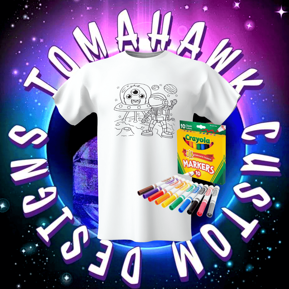 Image of Color me alien shirt 
