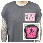 Image of Cancer Research Shirt (Pink on Grey)