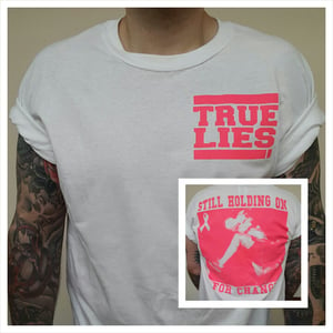 Image of Cancer Research Shirt (Pink on White)