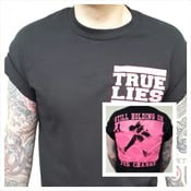 Image of Cancer Research Shirt (Pink on Black)