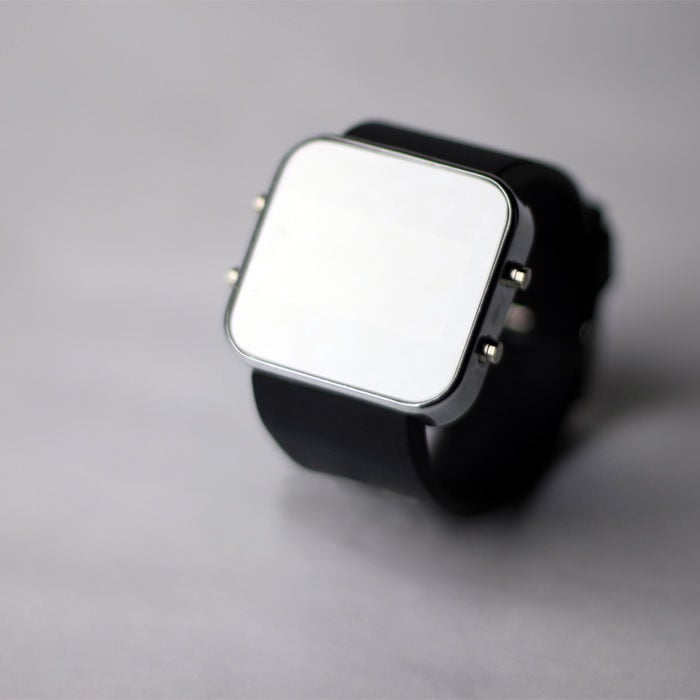 Image of Black Silicon Watch