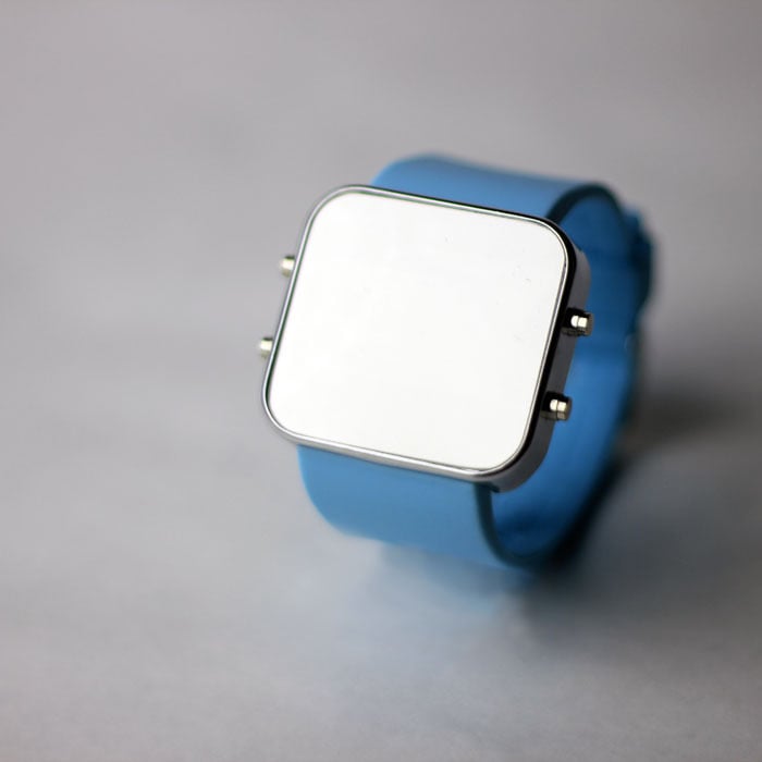 Image of Blue Silicon Watch
