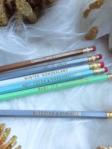 Image of Pencil Set :: Winter Wonderland