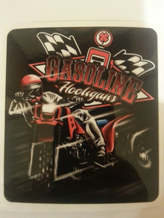 Image of Gasoline Hooligans ATC 250r sticker 3x3