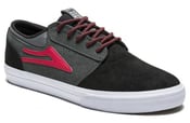 Image of Lakai Ltd. Griffin X Chocolate Skateboards 20-Year Shoes - Black / Grey / Suede