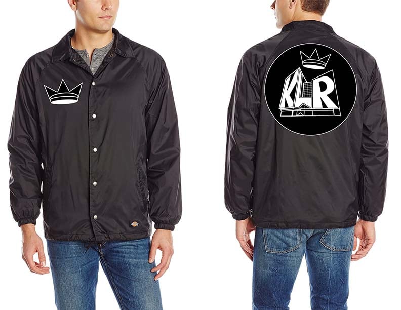 Image of KLR Snap Front Nylon Jacket 