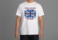 These Colours Don't Run, Bolton Cuckoo Boys On Tour, Casuals/Hooligans/Ultras T-shirt.