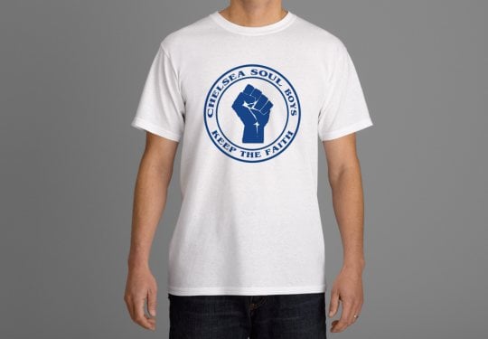 Chelsea Soul Boys Keep The Faith T Shirts Casuals Attire