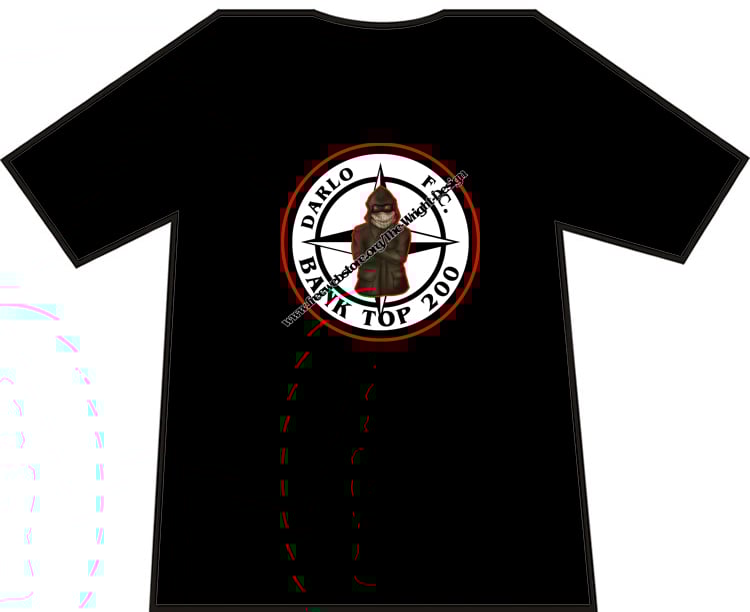 Darlington, Darlo Bank Top 200 Casuals T-shirts. Ultras, Hooligans.