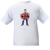 Hearts, Heart Of Midlothian 5-1 Casual with flag. Casual's T-shirts.