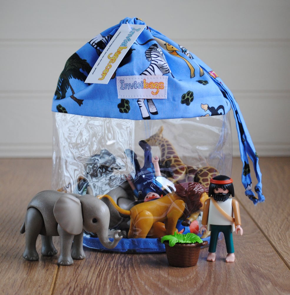 Image of Jungle Animals Invisibag Toy Bag