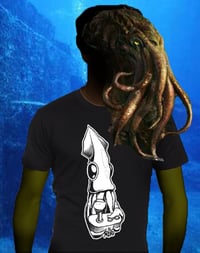 Image 3 of Squideo Games shirt (Squid + Joystick = Fun)