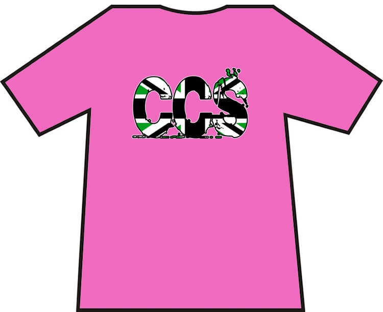 Hibs, Hibernian, CCS British Writing, Capital City Service, Casuals, Football Hooligans T-shirt