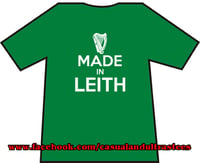 Image 5 of Hibs, Hibernian, Made In Leith T-Shirts.