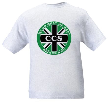Hibs, Hibernian, CCS, Capital City Service, Round Design, Casuals, Football Hooligans T-shirt