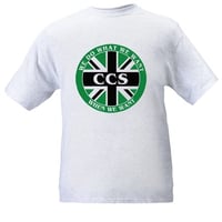 Image 1 of Hibs, Hibernian, CCS, Capital City Service, Round Design, Casuals, Football Hooligans T-shirt