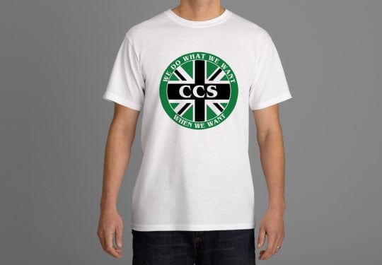 Hibs, Hibernian, CCS, Capital City Service, Round Design, Casuals, Football Hooligans T-shirt