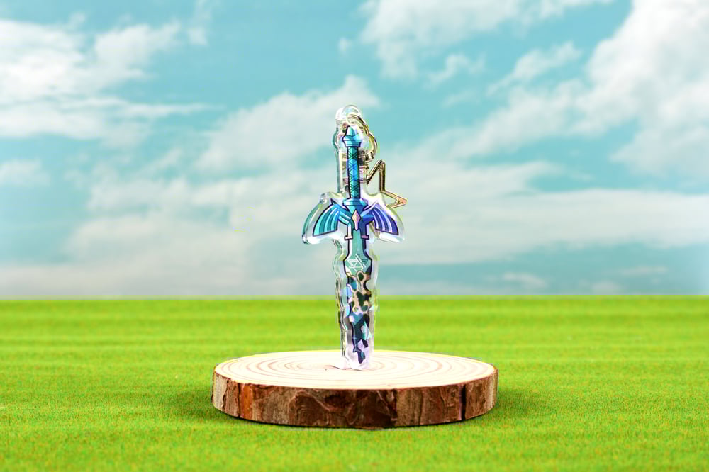 Image of Decayed Master Sword Keychain