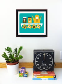 Image 4 of Kitchen Art Print Set - Coffee & Spice Rack Prints