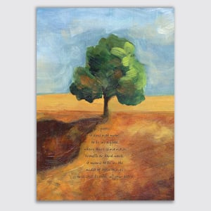 Image of peace tree: print