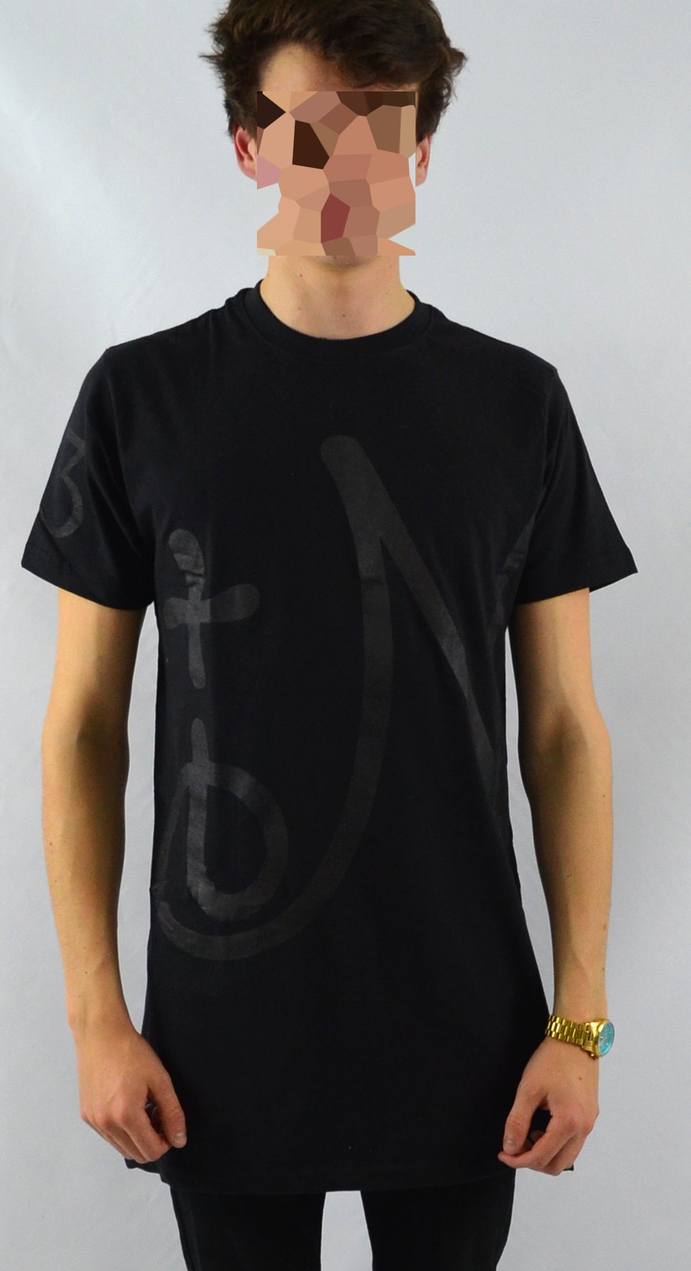 Image of Oversize Blackout Tee